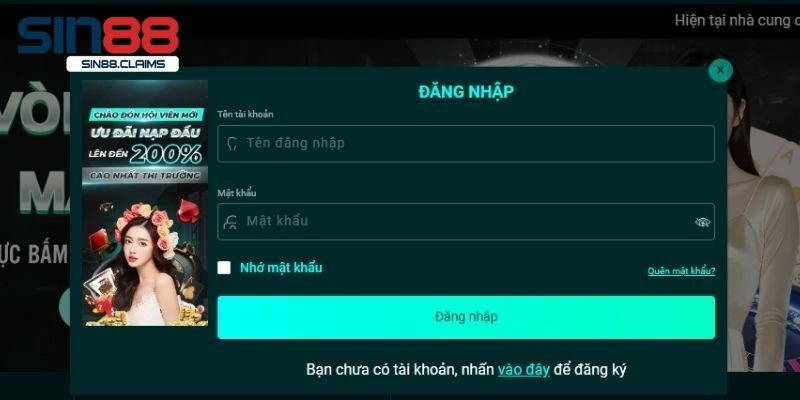 Đáp ứng yêu cầu gì để đăng nhập thành công?